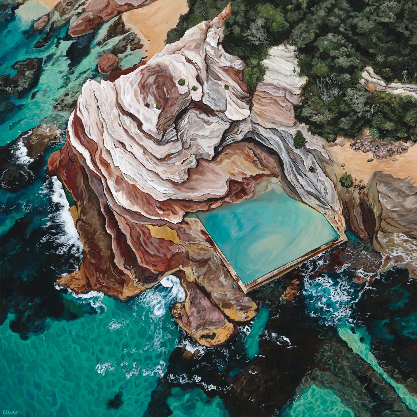 Print - Overlooking Eden