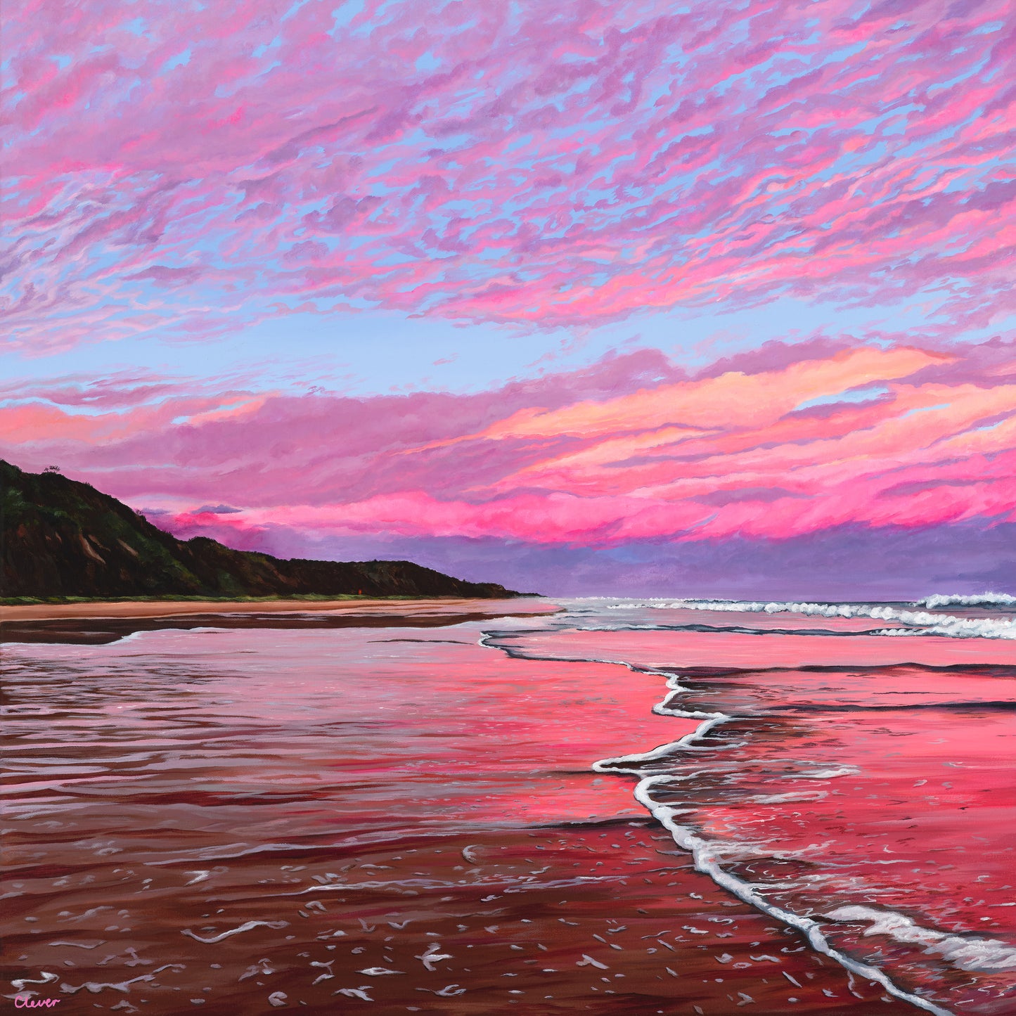 Print - Pink Skies (K’gari/Fraser Island)
