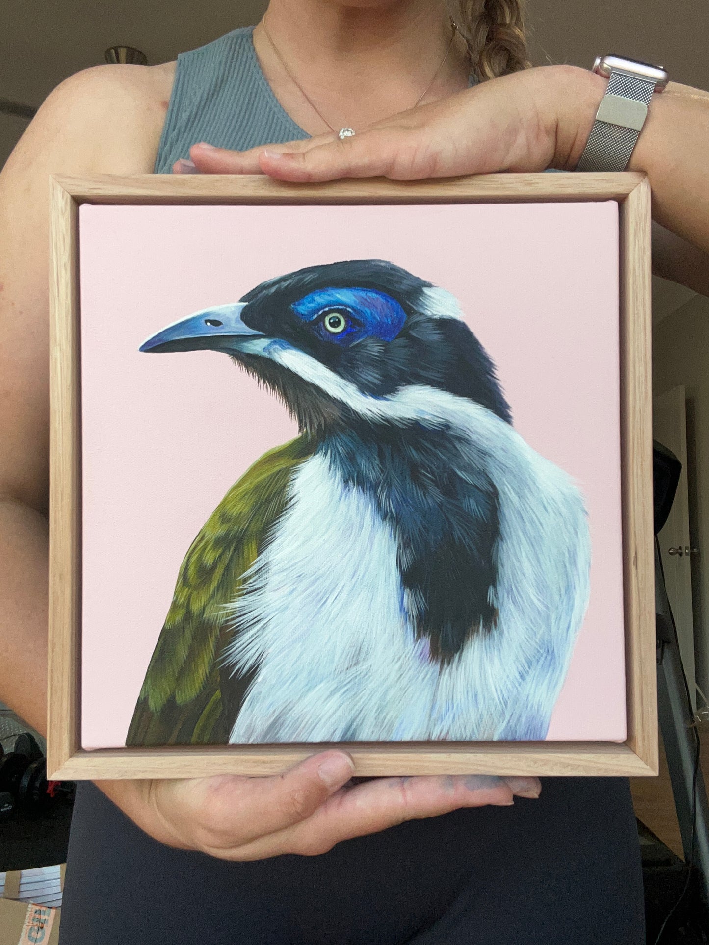 Blue-faced Honey Eater