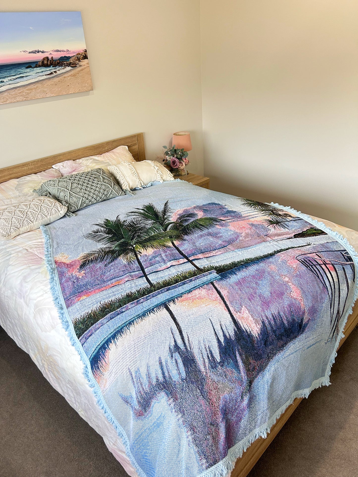 Morning Dip Throw Rug