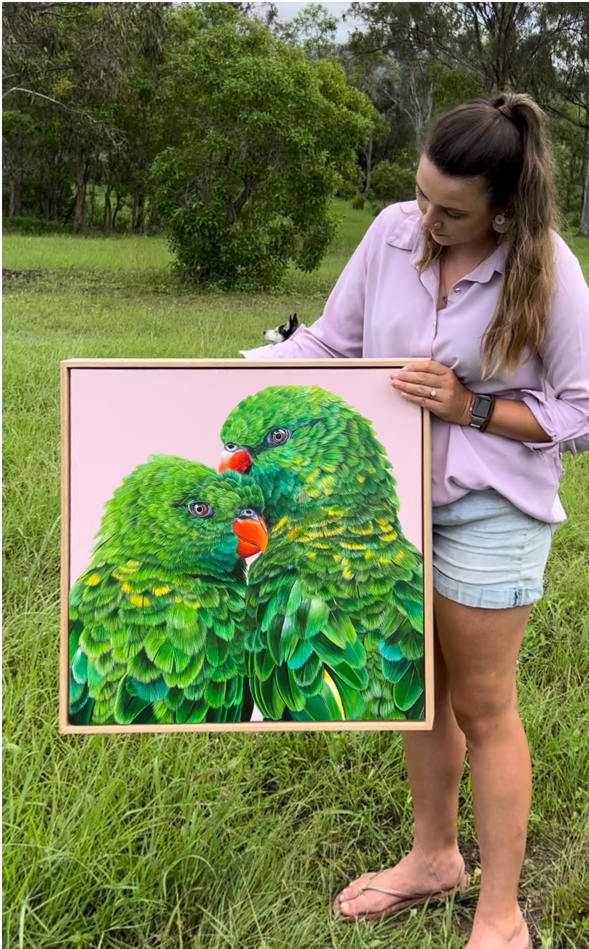 Original Canvas - Pickles and Olive