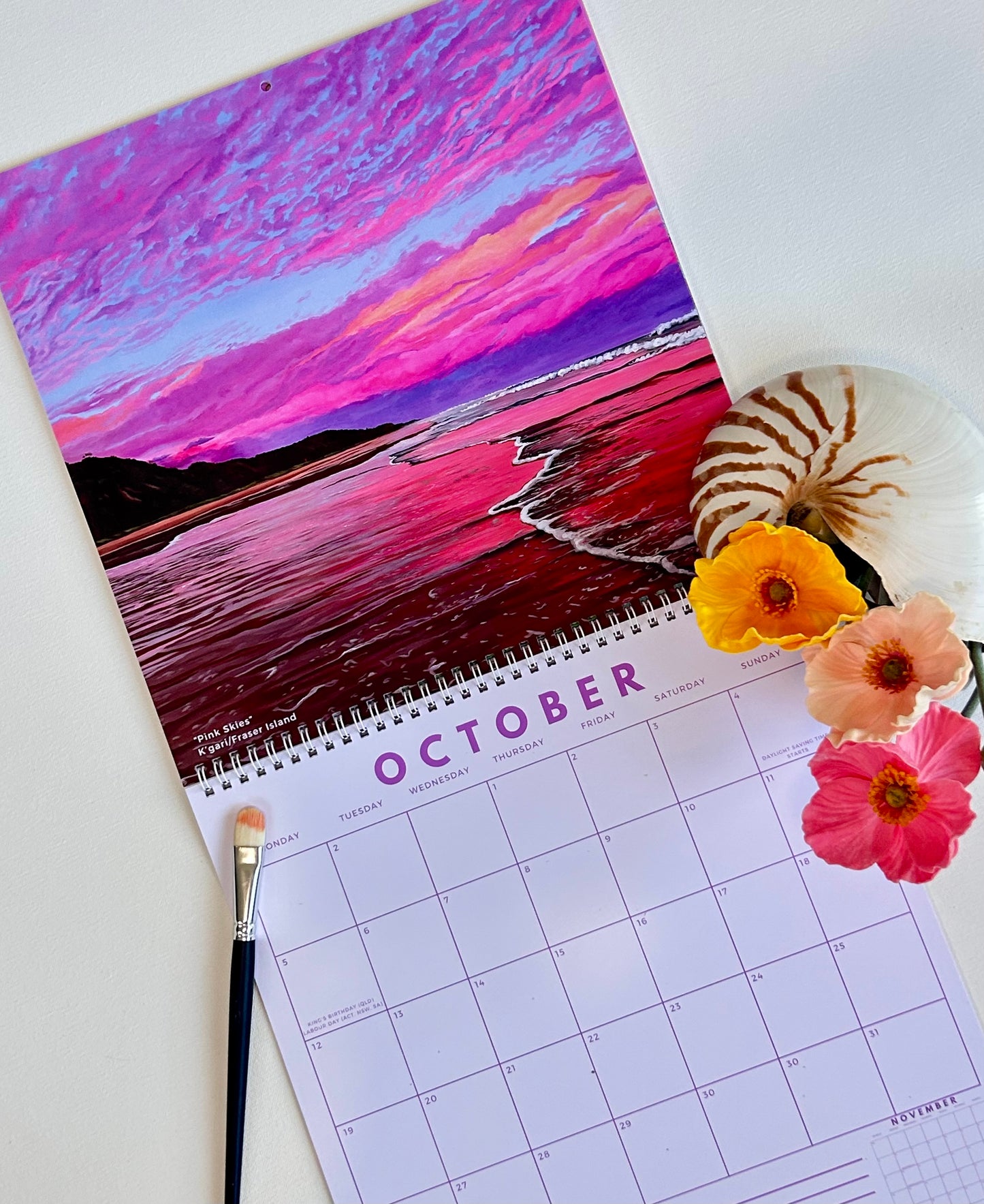 2026 Beaches and Birds Calendar (pre-sale)