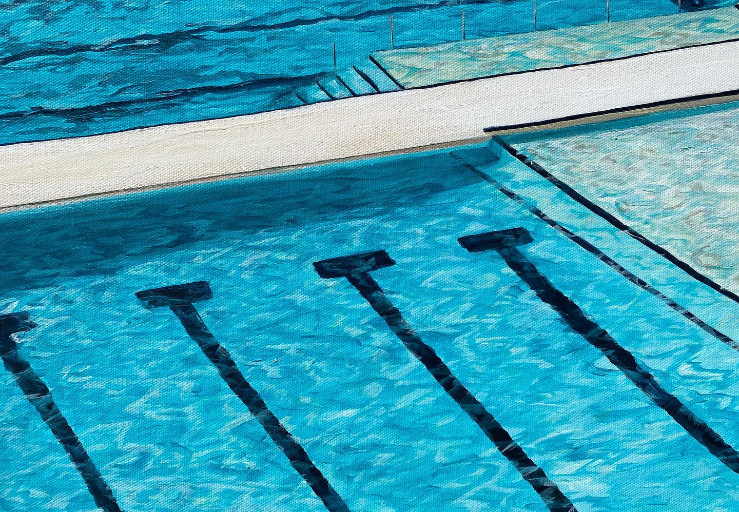 Original Canvas | Bondi Icebergs