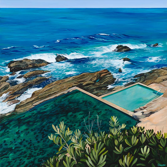 Print - Overlooking Bermagui Blue Pool