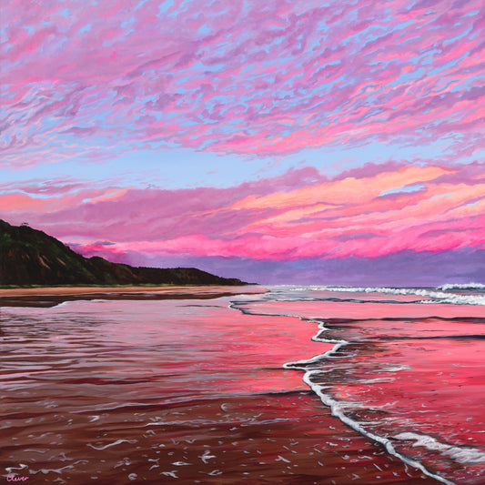 Print - Pink Skies (K’gari/Fraser Island)