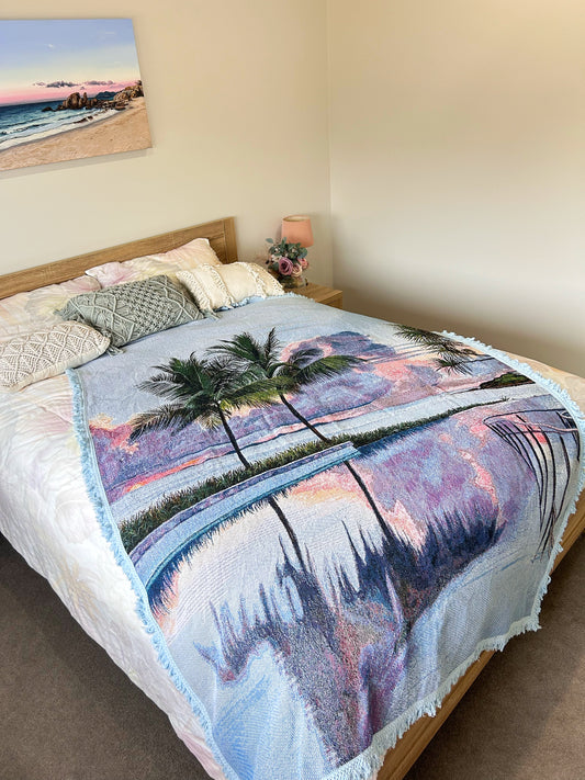 Morning Dip Throw Rug