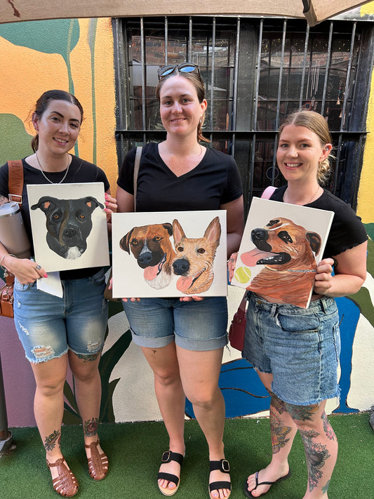 Pet Painting Workshop - Private event
