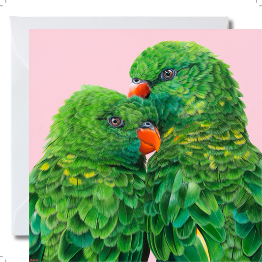 Greeting Card  "Pickles and Olive”