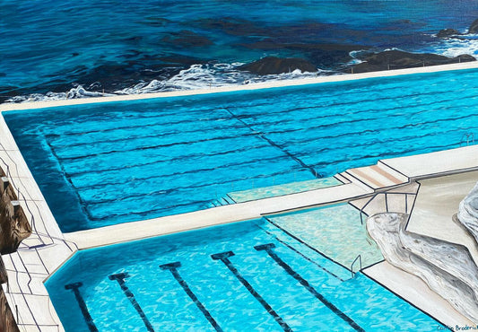 Original Canvas | Bondi Icebergs