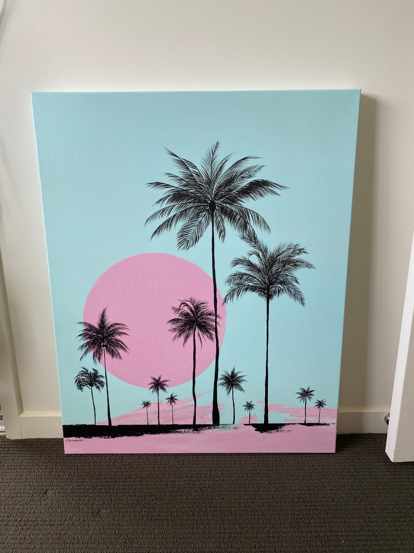 Original Canvas | Sunrise in Paradise