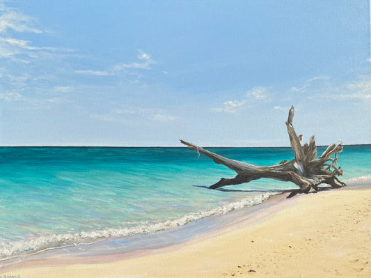 Original Canvas | Masthead Island Beach