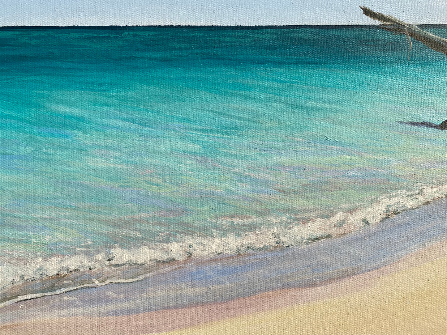 Original Canvas | Masthead Island Beach