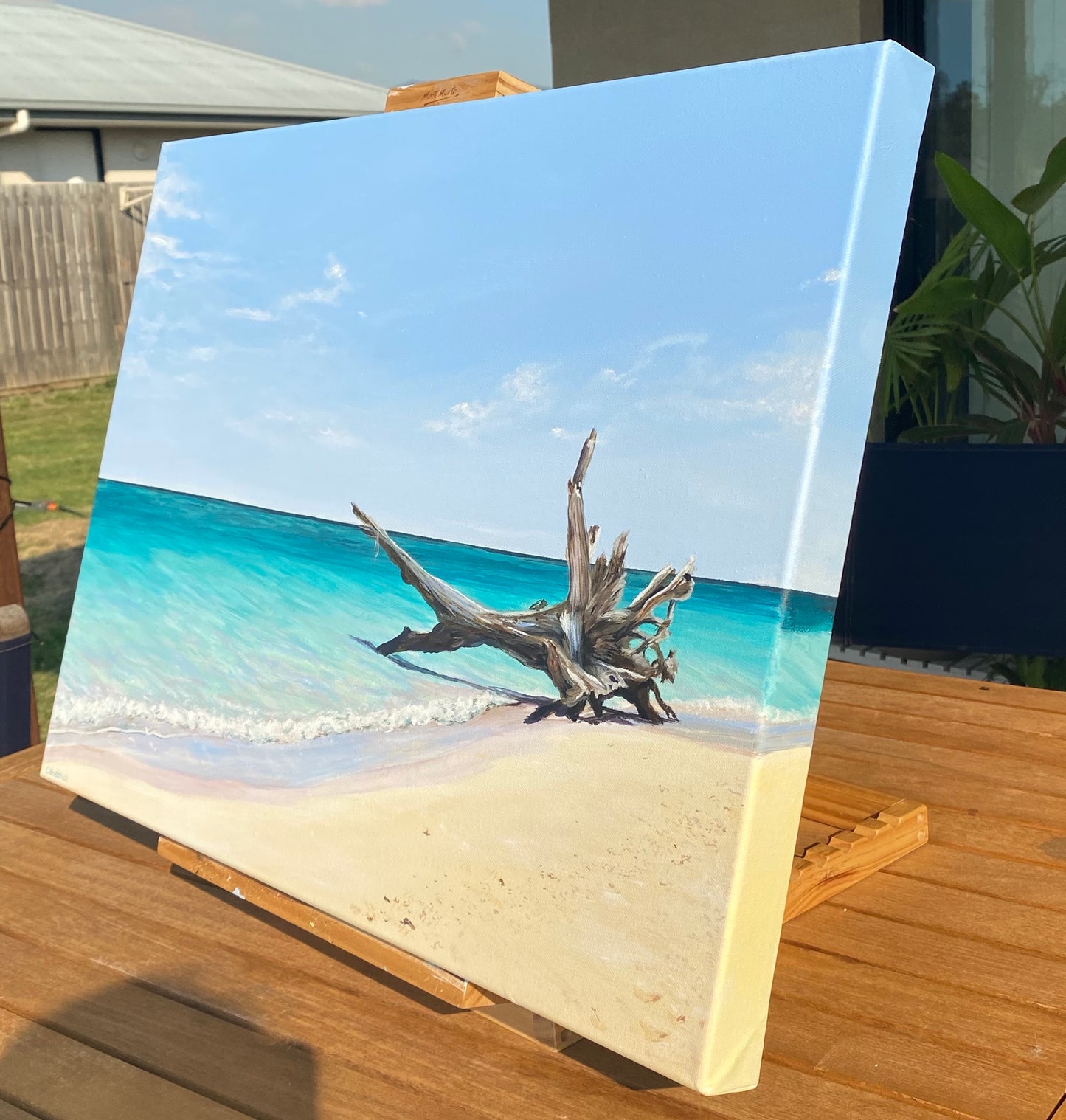 Original Canvas | Masthead Island Beach