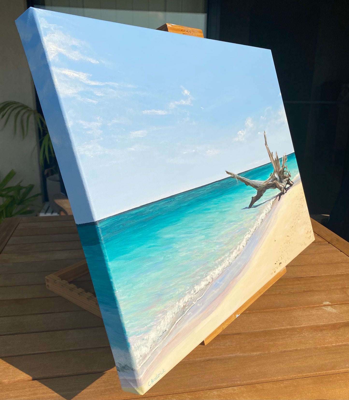 Original Canvas | Masthead Island Beach