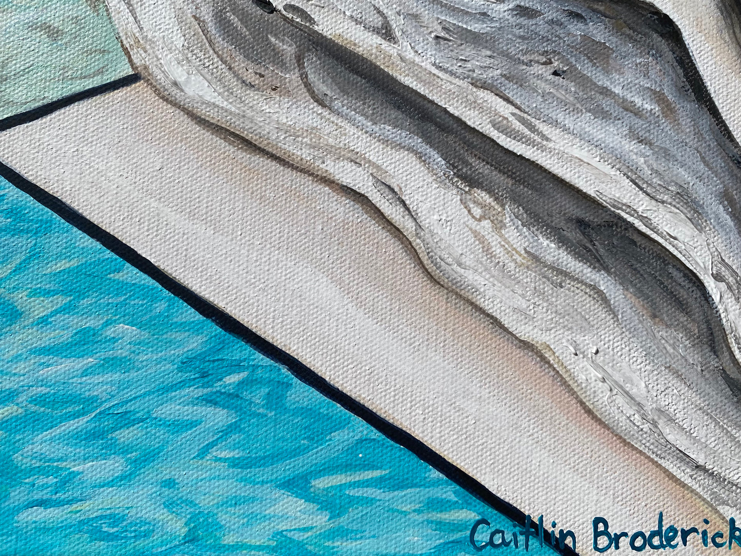 Original Canvas | Bondi Icebergs