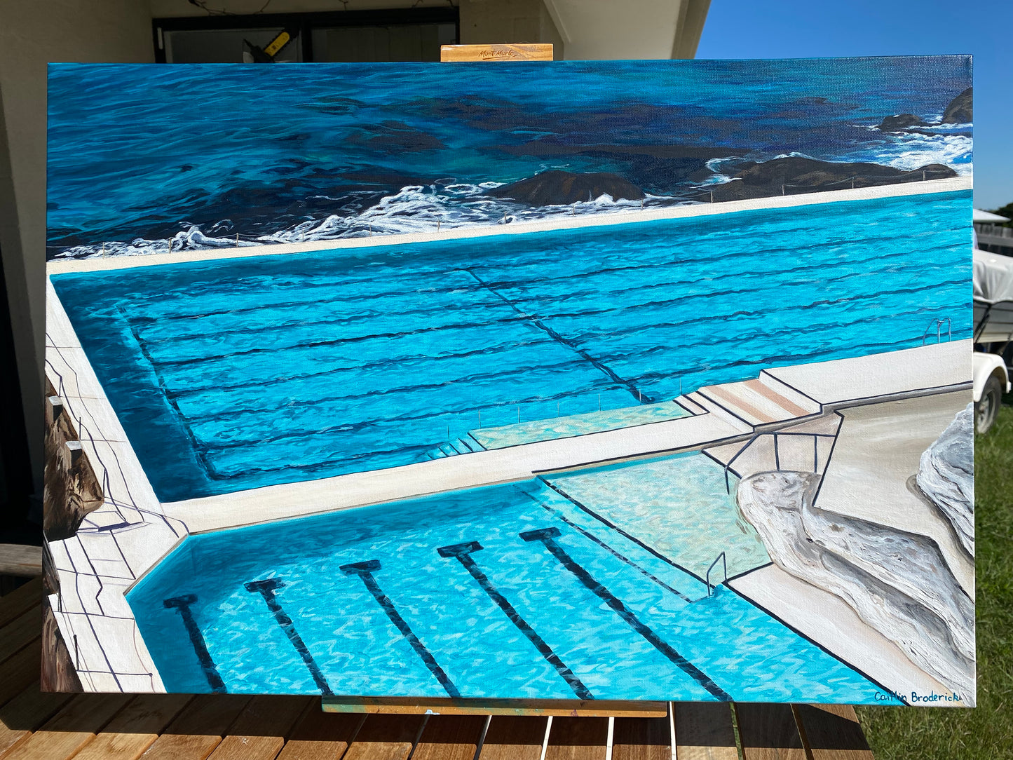 Original Canvas | Bondi Icebergs