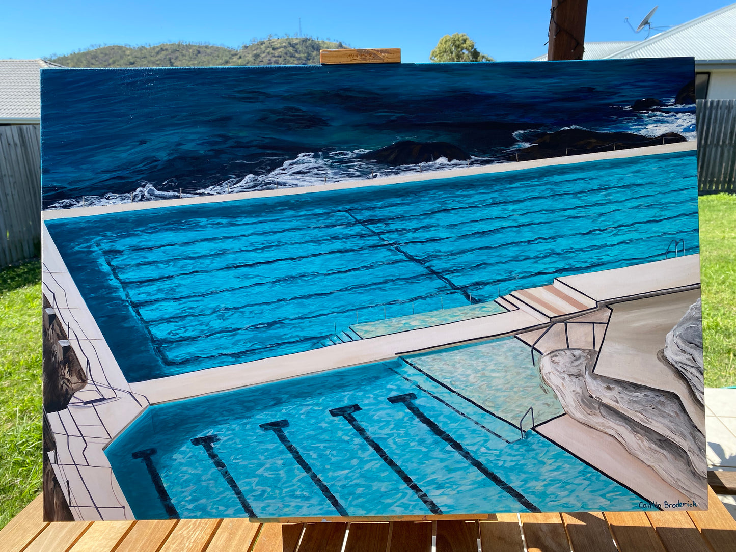 Original Canvas | Bondi Icebergs