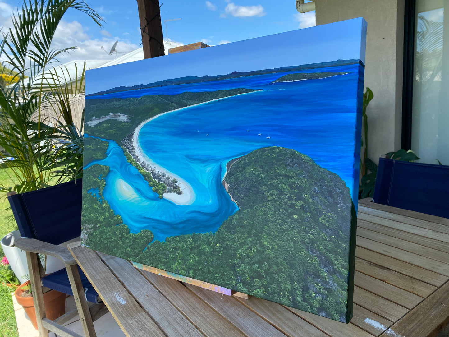 Original Canvas | Leekes Creek Great Keppel Island