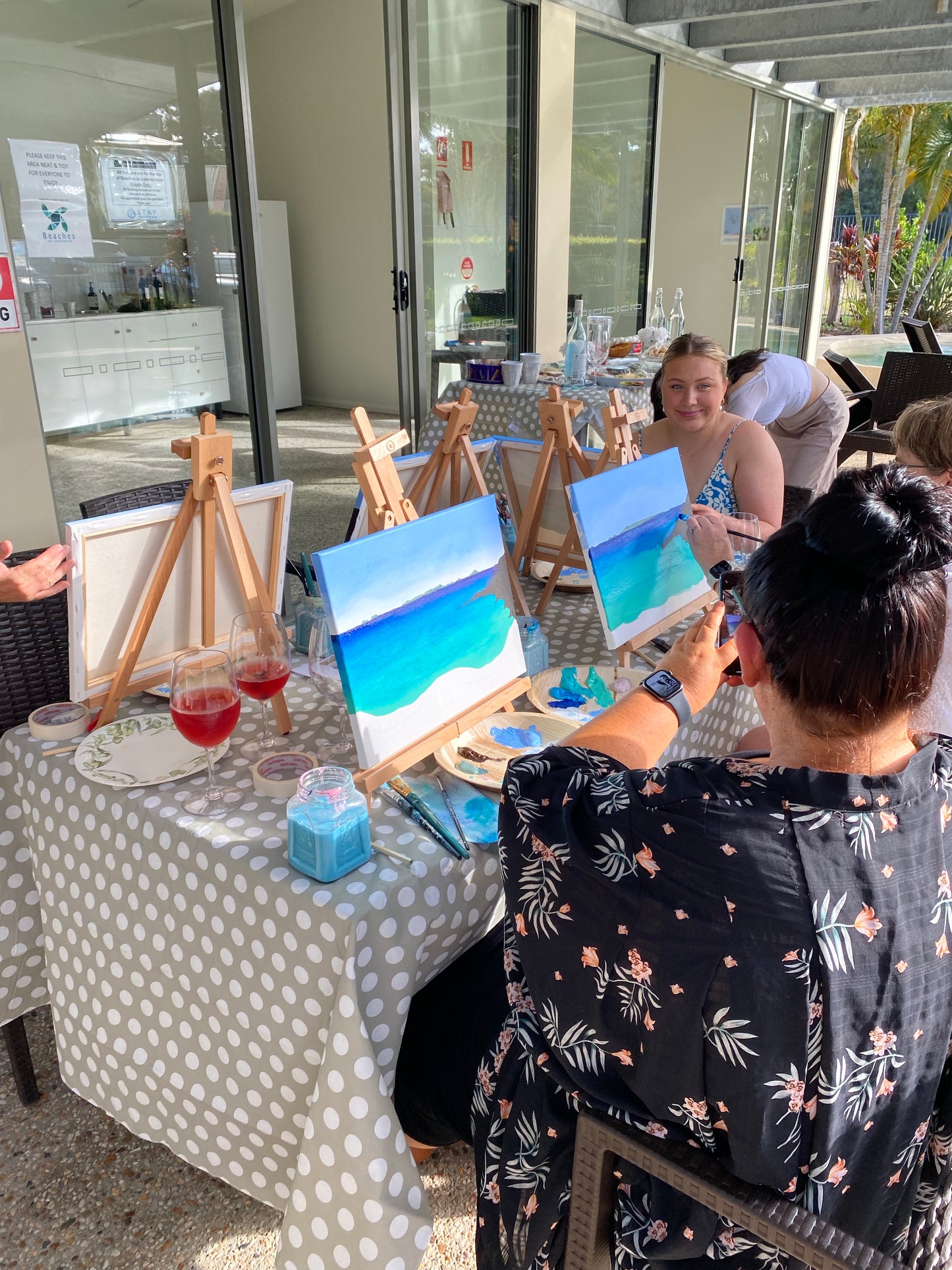 Cooee Bay Painting Workshop