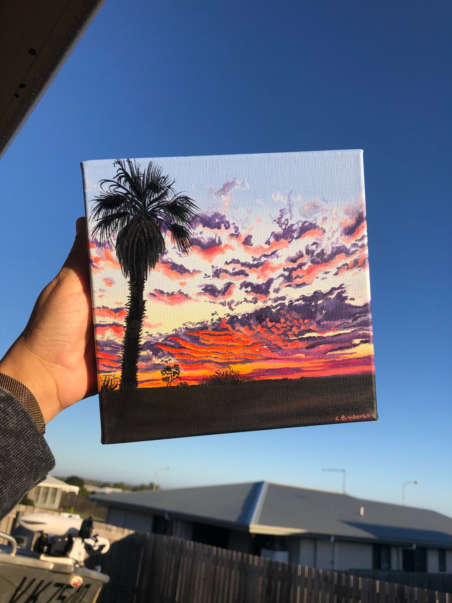 Original Canvas | Chase the Sunset