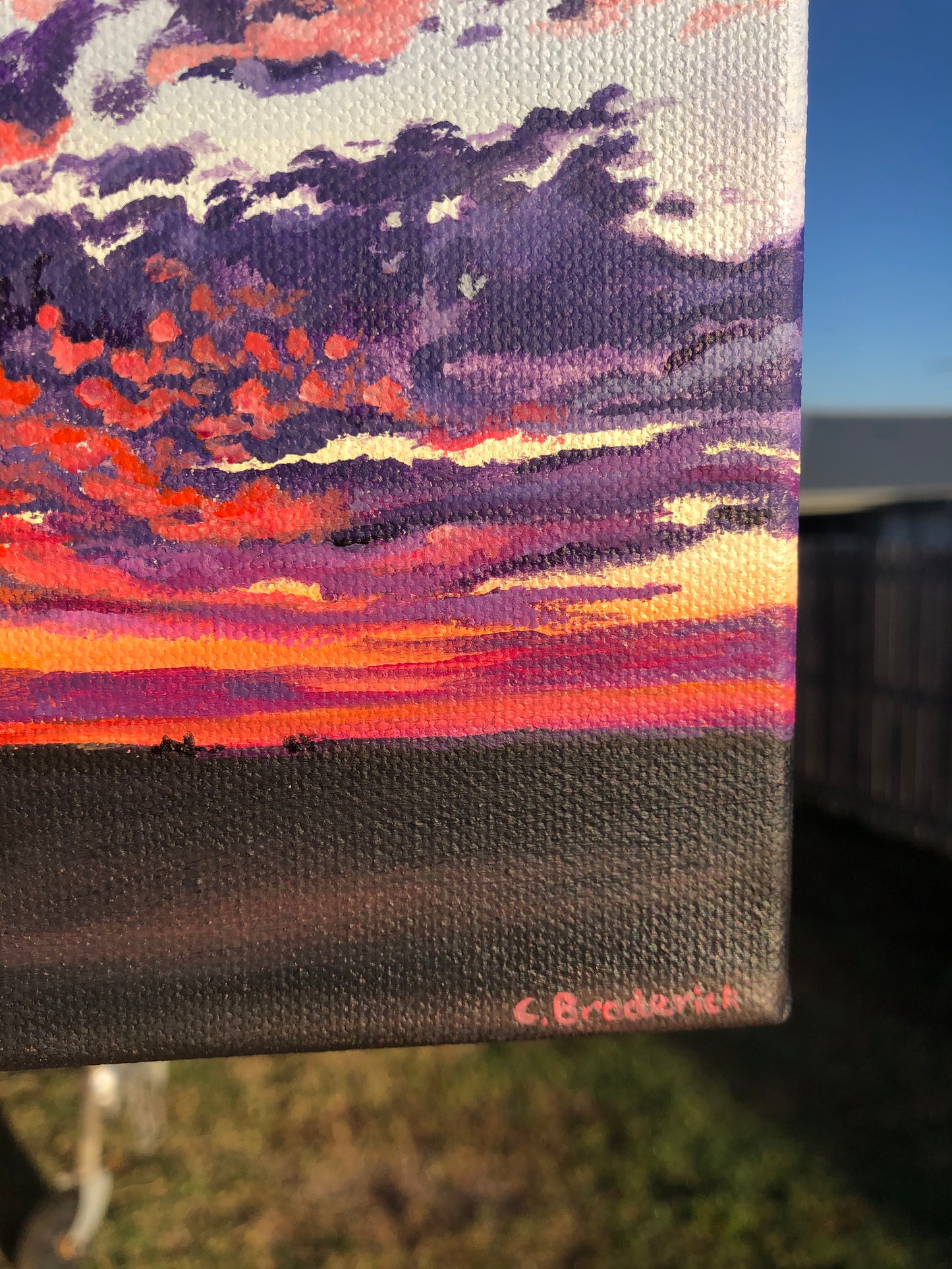 Original Canvas | Chase the Sunset