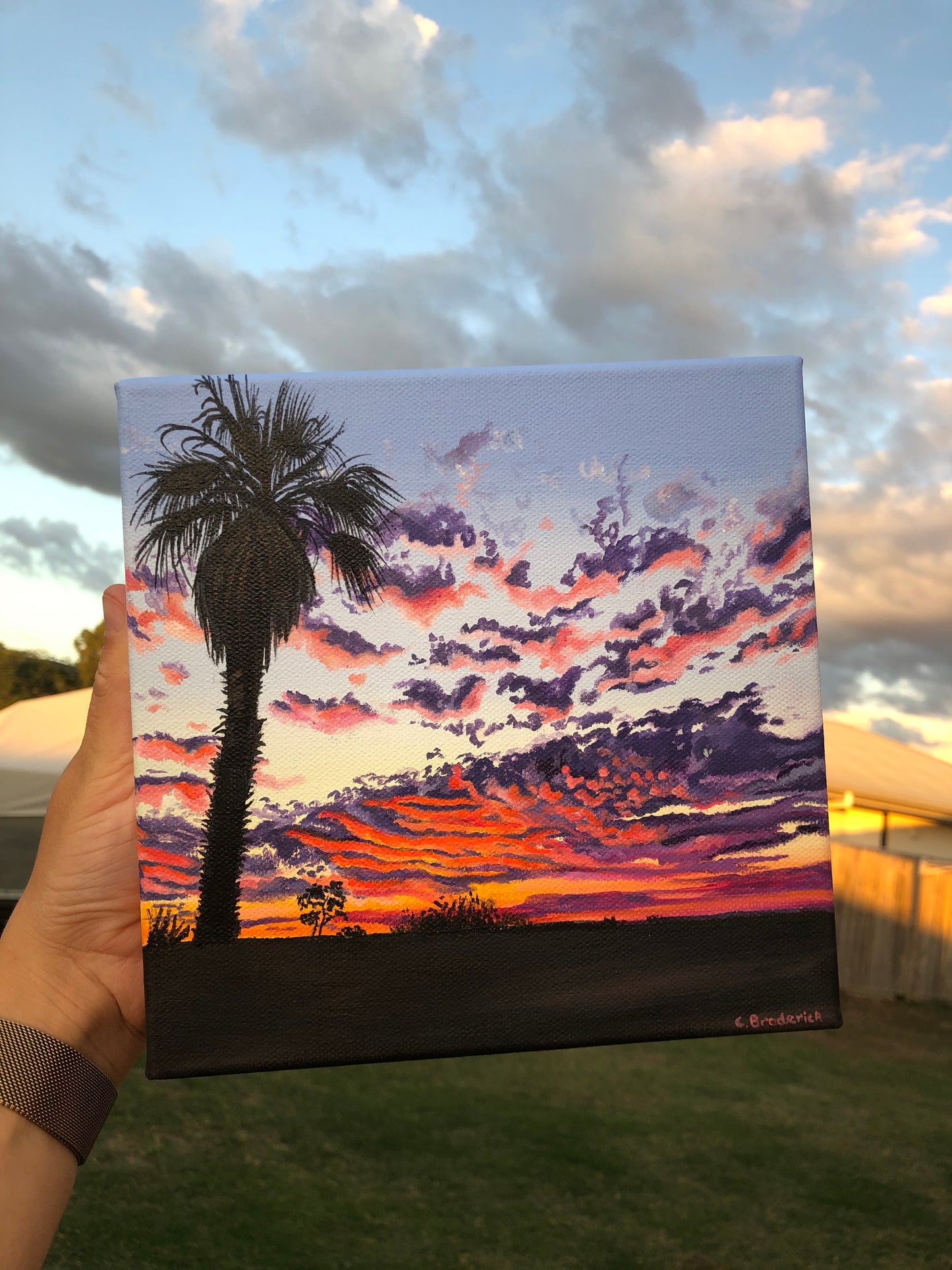 Original Canvas | Chase the Sunset